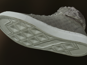 shoe low poly Model 3D