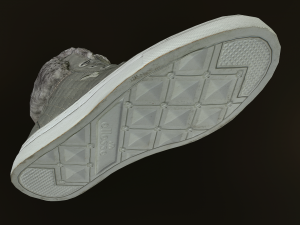 shoe low poly Model 3D