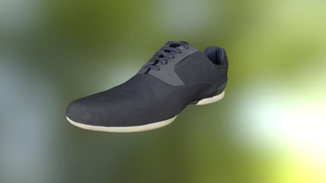 shoe low poly 3D Model .c4d .max .obj .3ds .fbx .stl .blend 