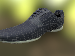 shoe low poly 3D Model