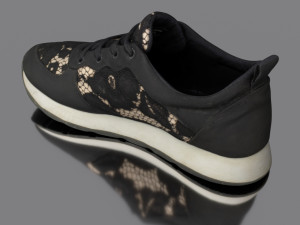 sneaker low poly 3D मॉडल