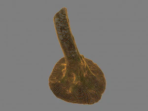 mossy tree low poly 3D Model
