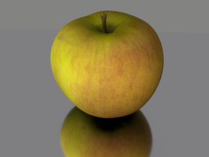 apple low poly 3D Модель