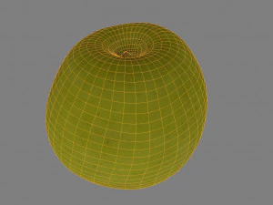 apple low poly 3D Model