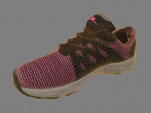 sneaker lowpoly 3D-Modell