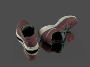 pair of sneakers 3D Model