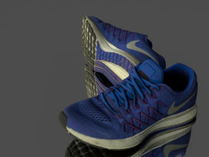 bir &ccedil;ift spor ayakkabı 3D Model