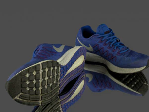 pair of sneaker shoes 3D Model