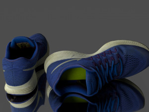 pair of sneaker shoes Modelo 3D