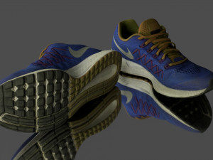 pair of sneaker shoes 3D Модель