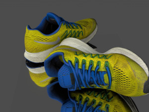 pair of sneakers 3D Модель
