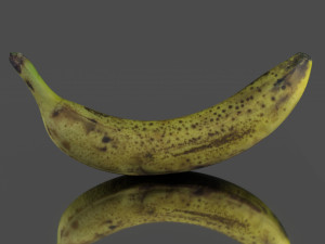 banana low poly 3D Modell