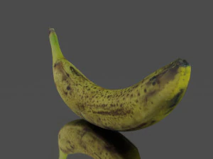 banana low poly 3D Model
