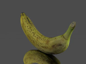 banana low poly 3D Model