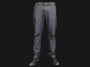 zestaw męskich spodni i but&oacute;w, niski poli Model 3D