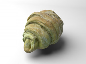 croissant low poly 3D 模型
