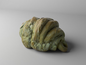 croissant low poly 3D 模型