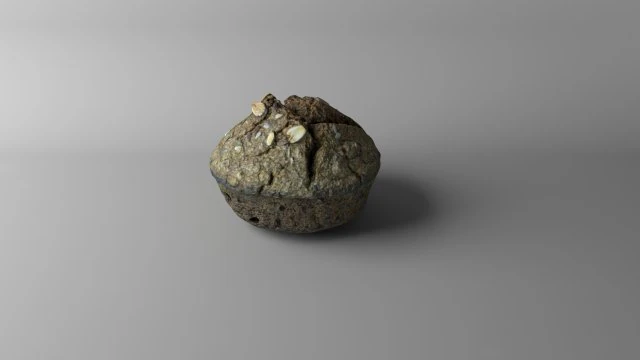 little bread low poly 3D Model .c4d .max .obj .3ds .fbx .stl .blend 