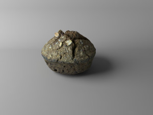 little bread low poly 3D Model