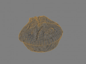 little bread low poly Modèle 3D