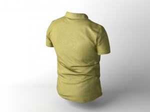 t-shirt low poly Modelo 3D