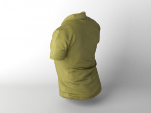 t-shirt low poly Modelo 3D