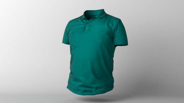 t-shirt low poly 3D Model .c4d .max .obj .3ds .fbx .stl .blend 
