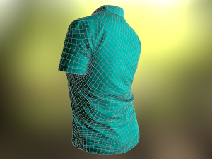 t-shirt low poly 3D Model