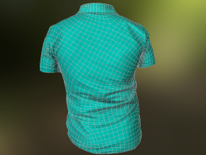 t-shirt low poly 3D Model