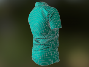 t-shirt low poly 3D Model