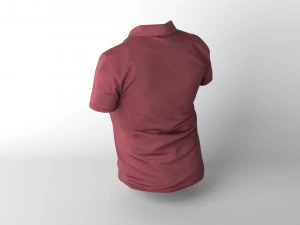 t-shirt low poly 3D Model
