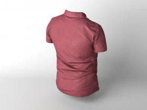 t-shirt low poly 3D Model