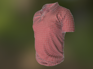 t-shirt low poly 3D Модель