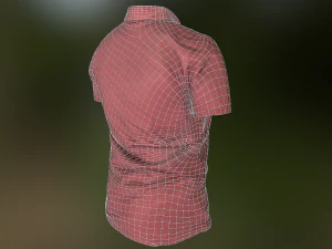 t-shirt low poly 3D Model