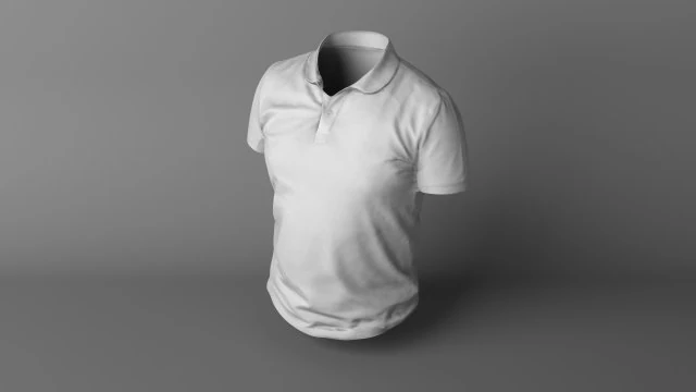 t-shirt low poly 3D Model .c4d .max .obj .3ds .fbx .stl .blend 
