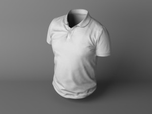 t-shirt low poly 3D Model