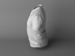 t-shirt low poly 3D-Modell