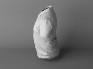 t-shirt low poly 3D Model