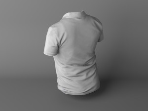 t-shirt low poly 3D-Modell