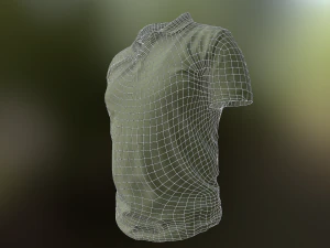 t-shirt low poly 3D Model