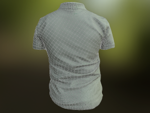 t-shirt low poly 3D-Modell
