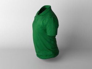 t-shirt low poly Modelo 3D