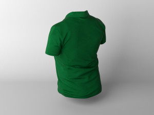 t-shirt low poly Modelo 3D