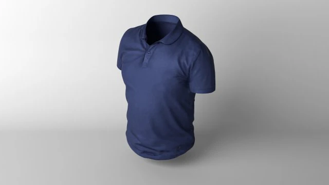 t-shirt low poly 3D Model .c4d .max .obj .3ds .fbx .stl .blend 