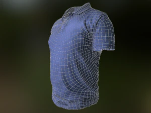 t-shirt low poly 3D Model