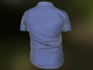 t-shirt low poly 3D Model