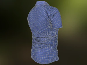 t-shirt low poly 3D Model
