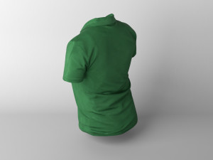 t-shirt low poly Modelo 3D