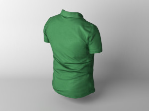 t-shirt low poly Modelo 3D