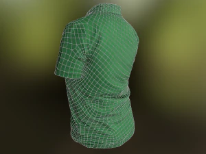t-shirt low poly 3D Model